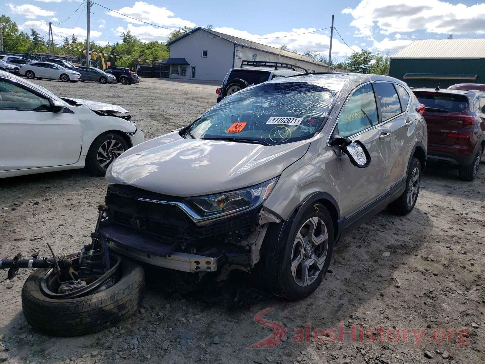 2HKRW2H57KH622182 2019 HONDA CRV