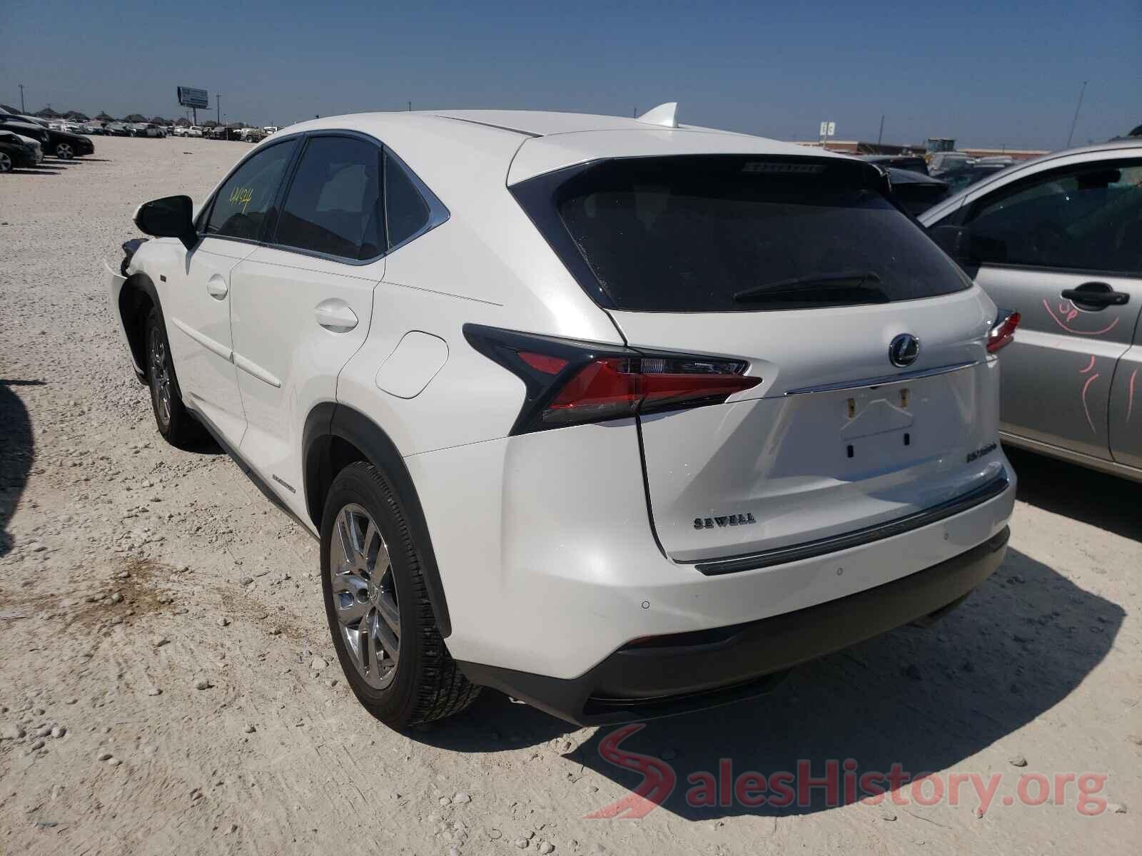 JTJYWRBZ6G2010108 2016 LEXUS NX