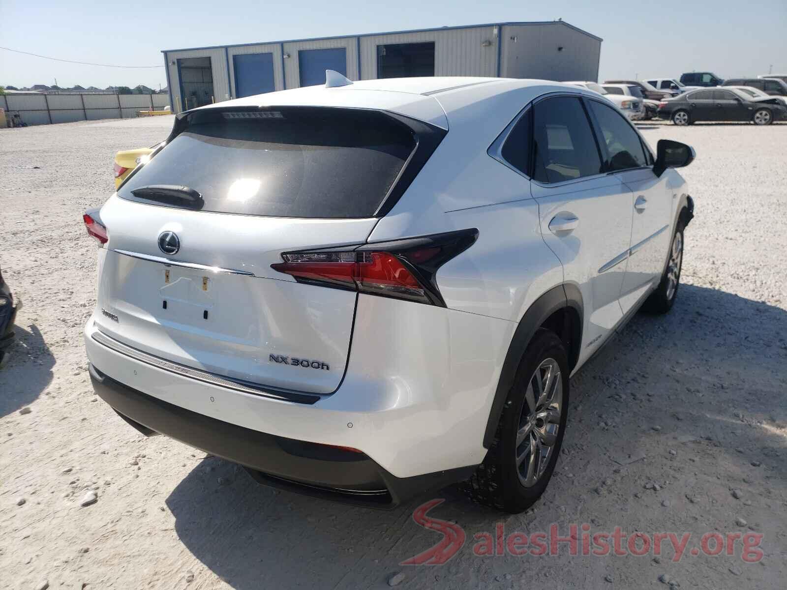 JTJYWRBZ6G2010108 2016 LEXUS NX