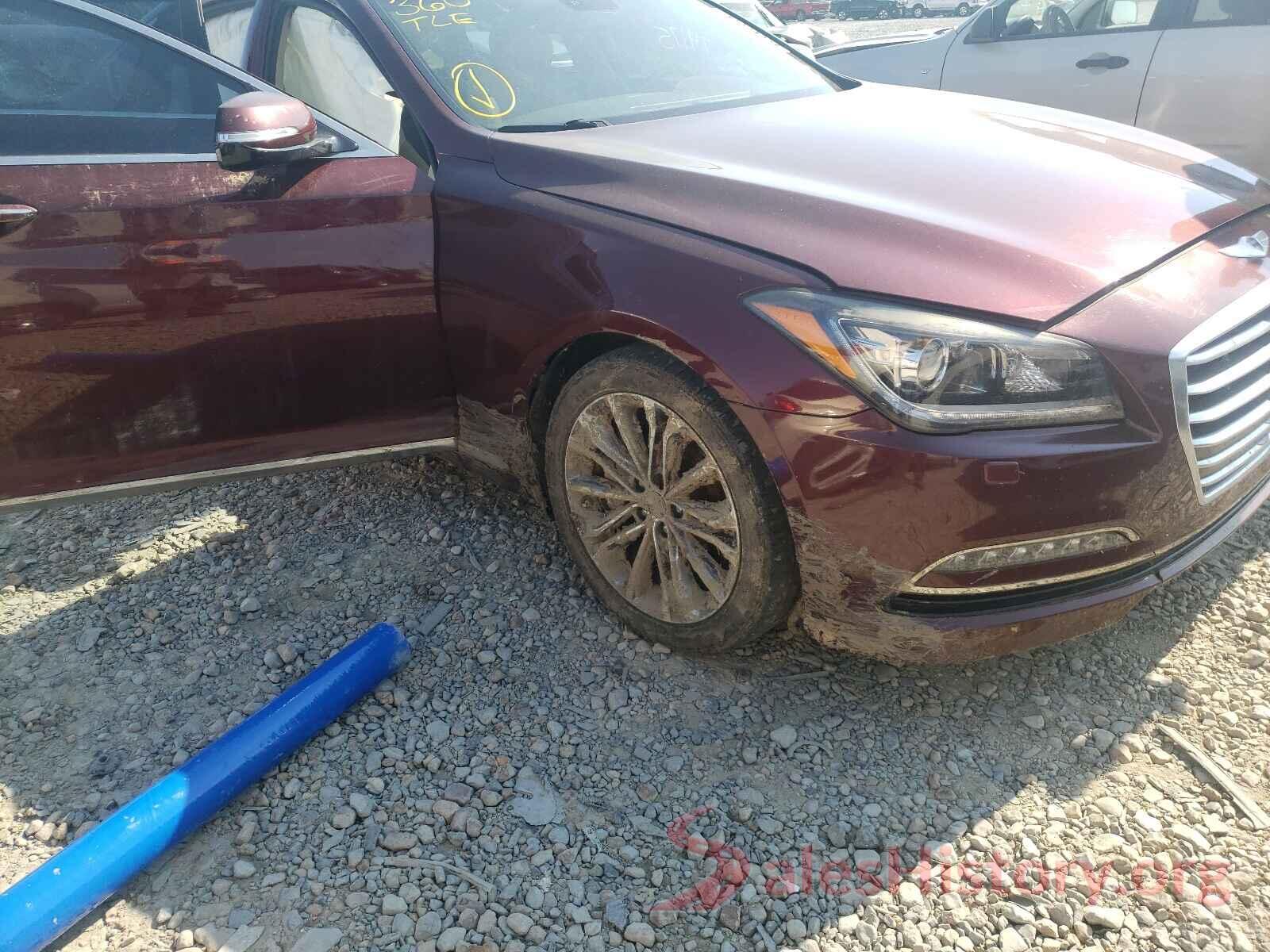 KMHGN4JE3GU121699 2016 HYUNDAI GENESIS