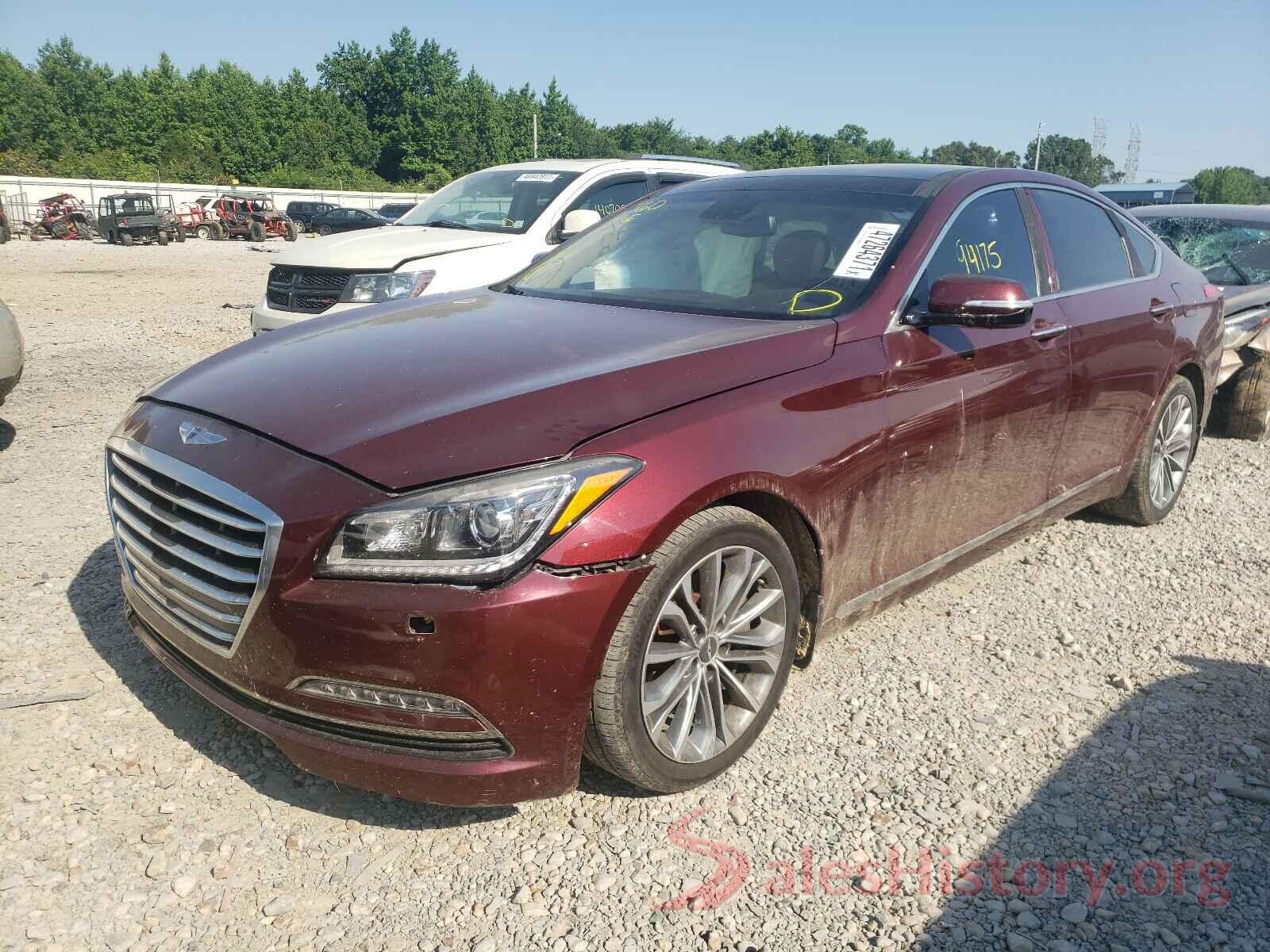 KMHGN4JE3GU121699 2016 HYUNDAI GENESIS