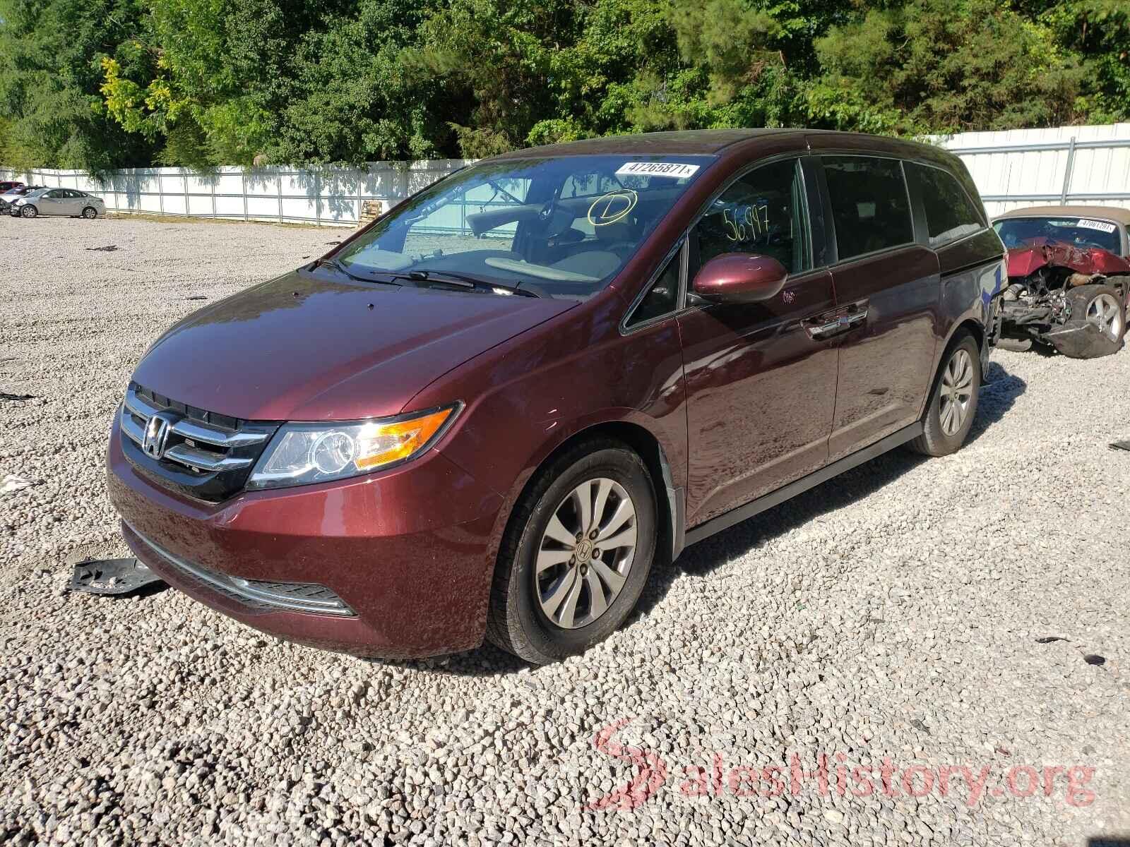 5FNRL5H6XGB070895 2016 HONDA ODYSSEY