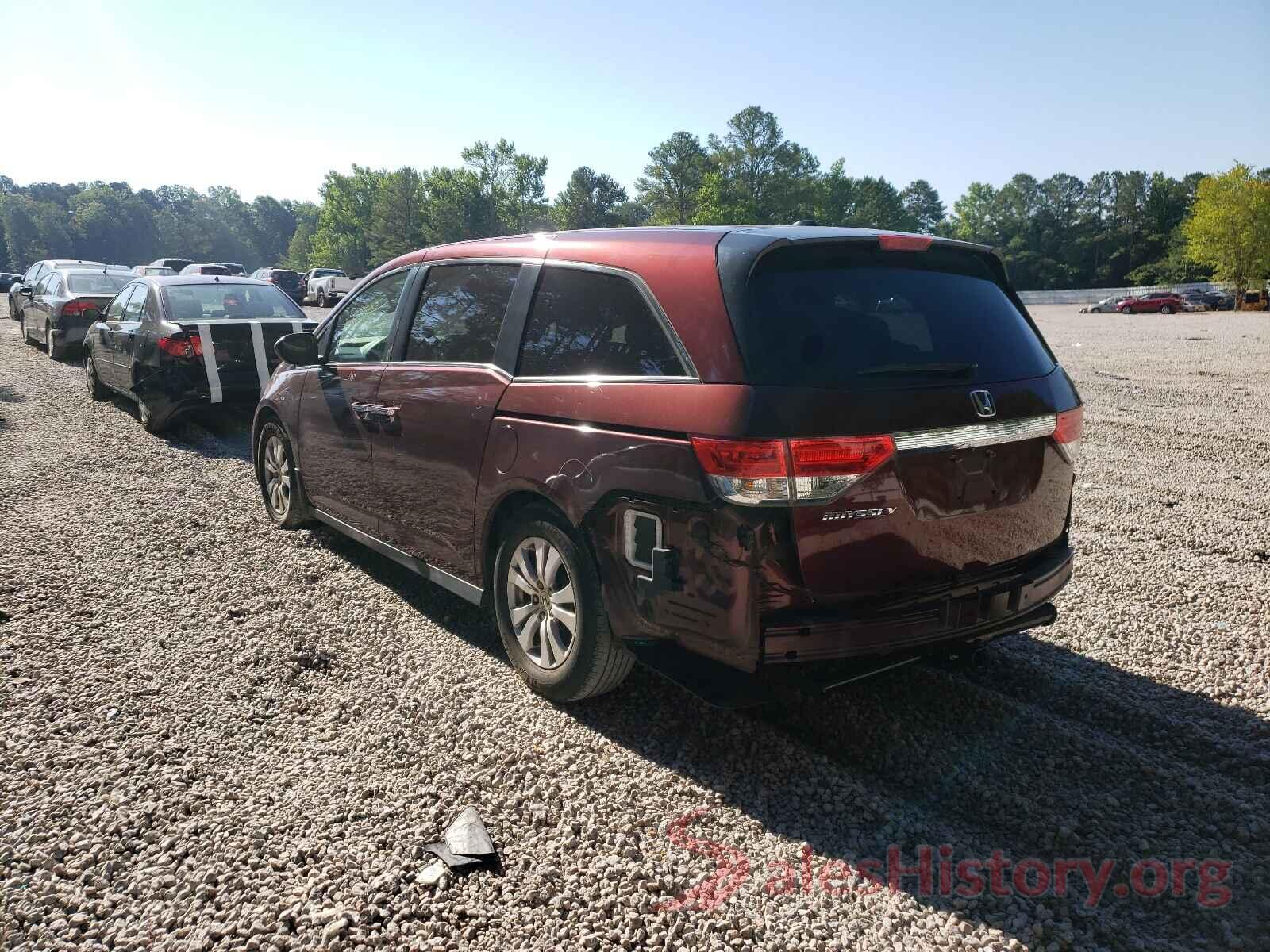 5FNRL5H6XGB070895 2016 HONDA ODYSSEY