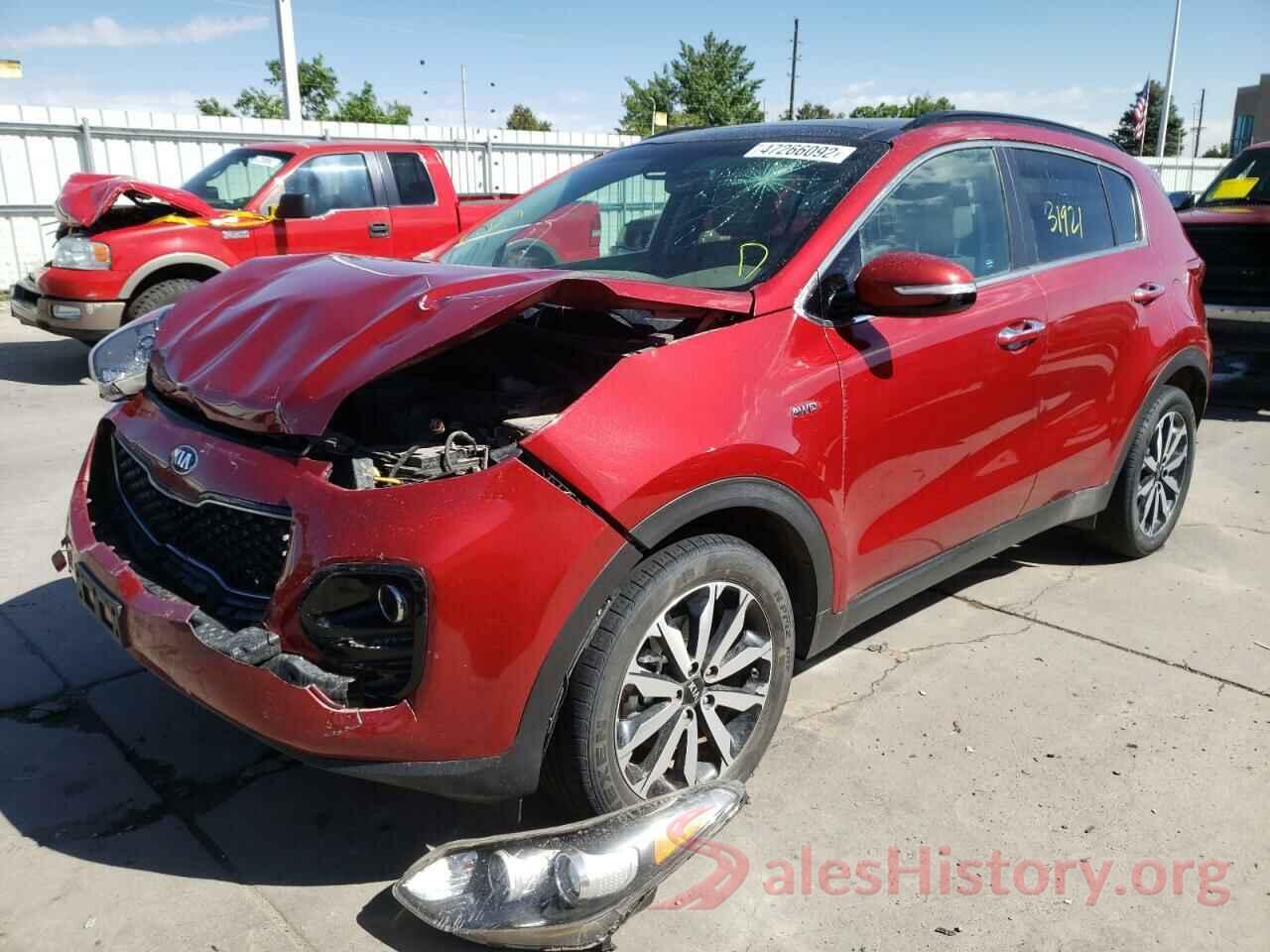 KNDPNCAC8K7507748 2019 KIA SPORTAGE