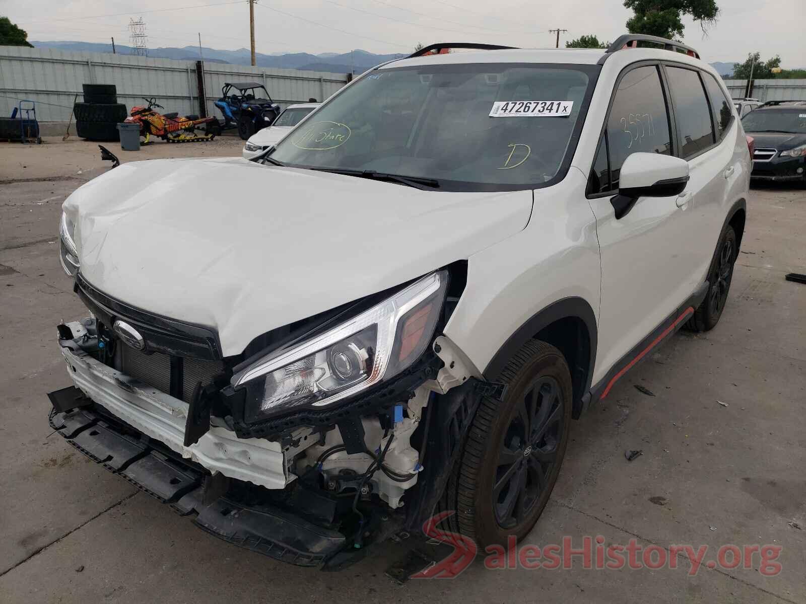 JF2SKAPCXKH400047 2019 SUBARU FORESTER