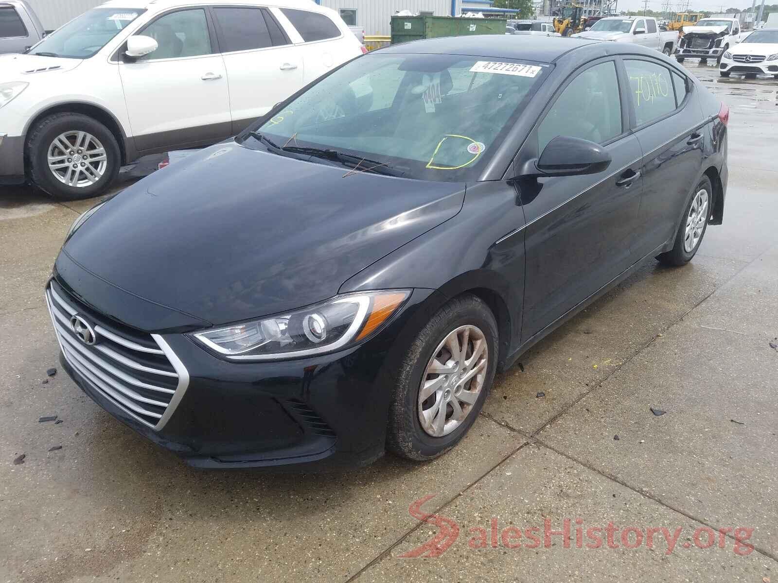 5NPD74LF2HH206911 2017 HYUNDAI ELANTRA