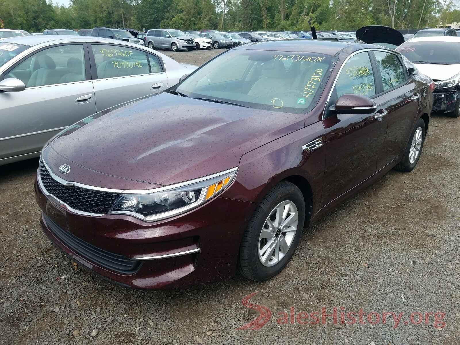 5XXGT4L3XGG116477 2016 KIA OPTIMA