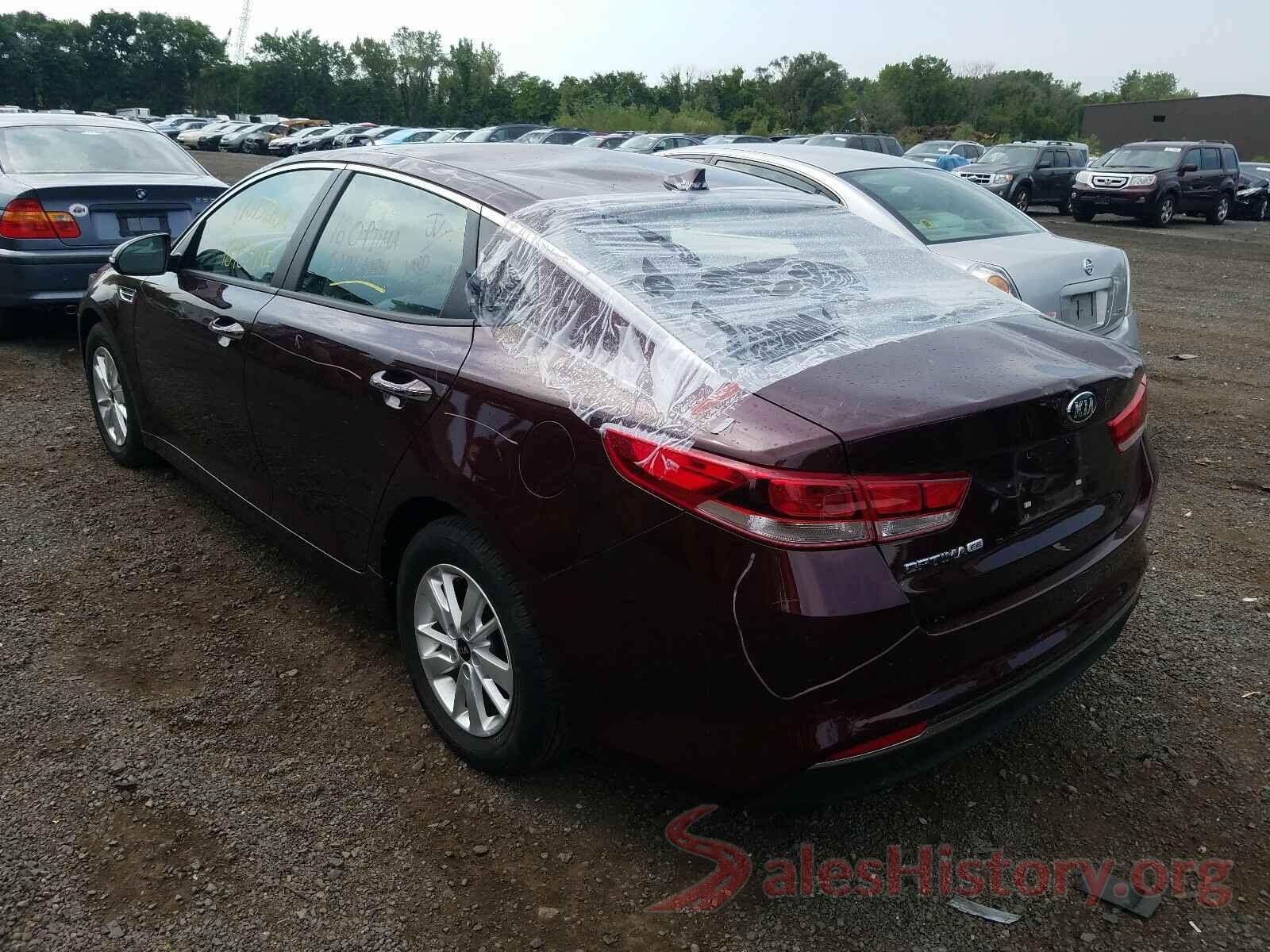 5XXGT4L3XGG116477 2016 KIA OPTIMA