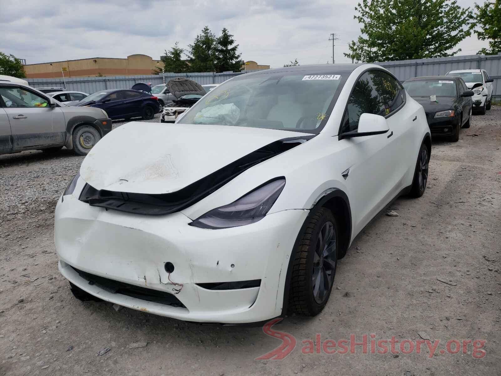 5YJYGDEF8MF070260 2021 TESLA MODEL Y