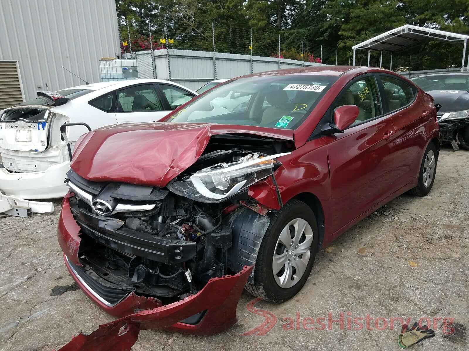 5NPDH4AE9GH774899 2016 HYUNDAI ELANTRA