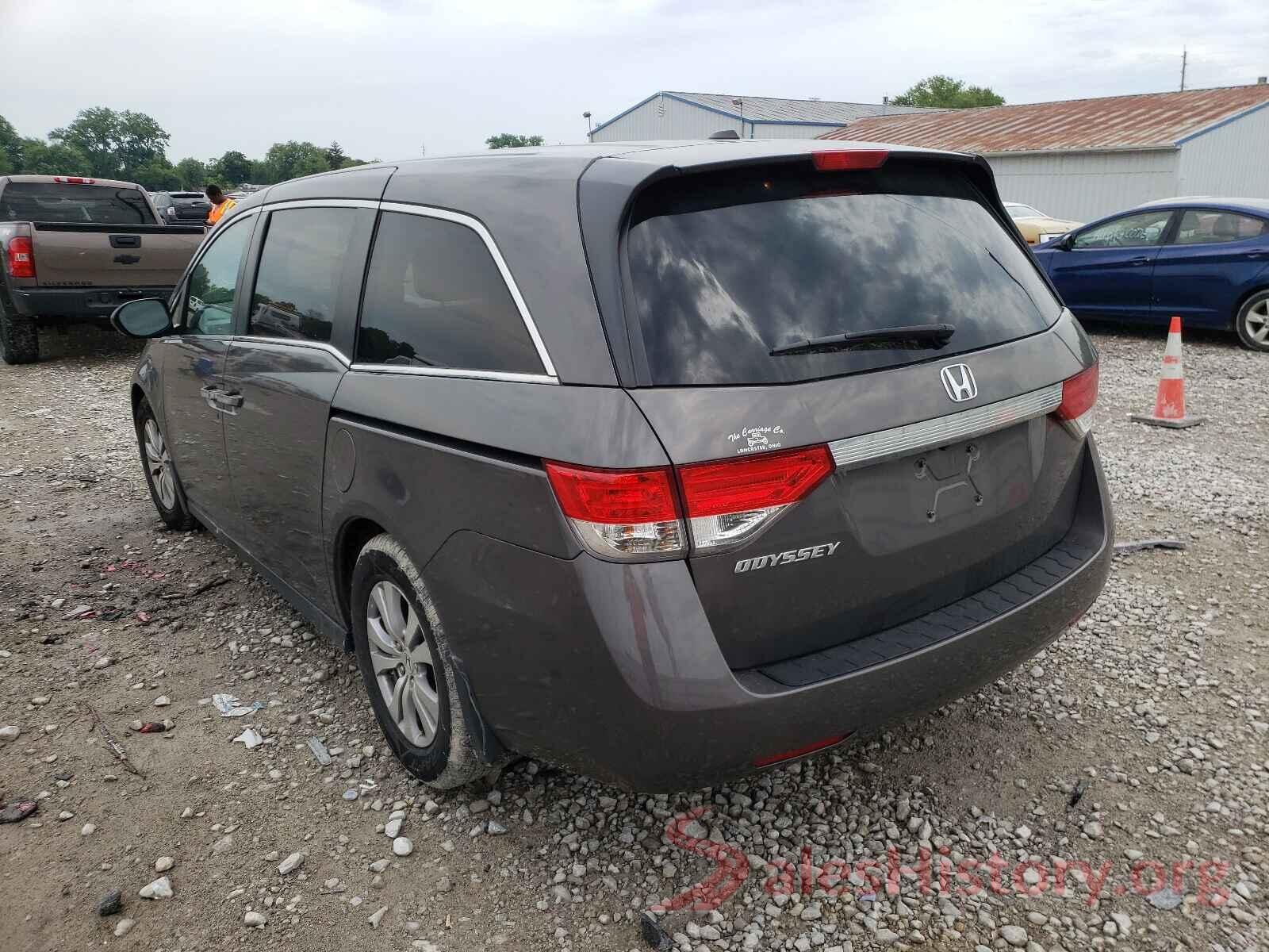 5FNRL5H66HB007228 2017 HONDA ODYSSEY