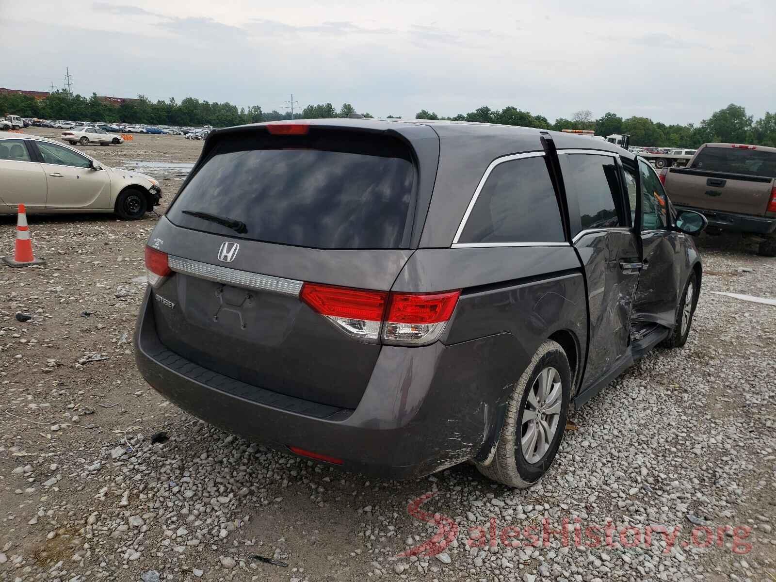 5FNRL5H66HB007228 2017 HONDA ODYSSEY