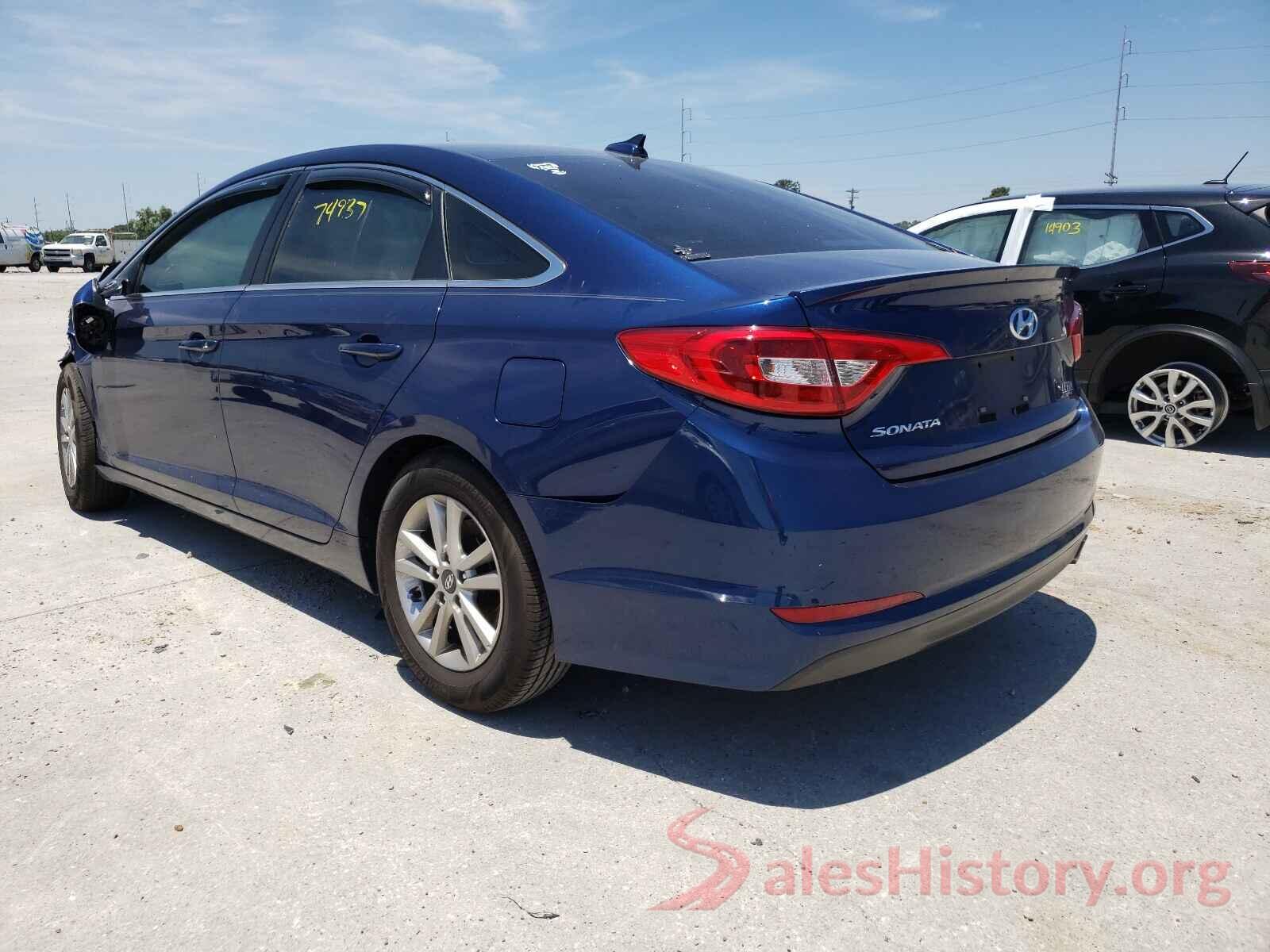 5NPE24AF8HH520407 2017 HYUNDAI SONATA