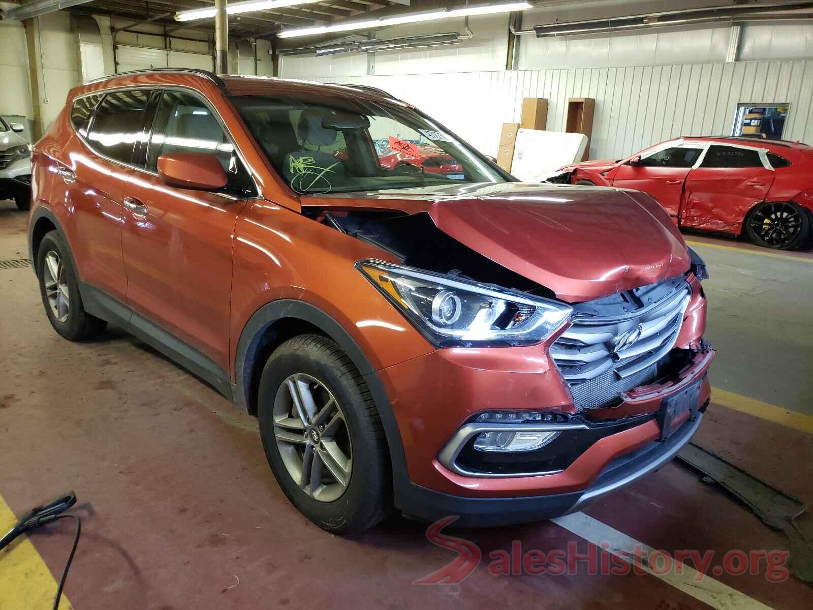 5XYZUDLBXHG487827 2017 HYUNDAI SANTA FE