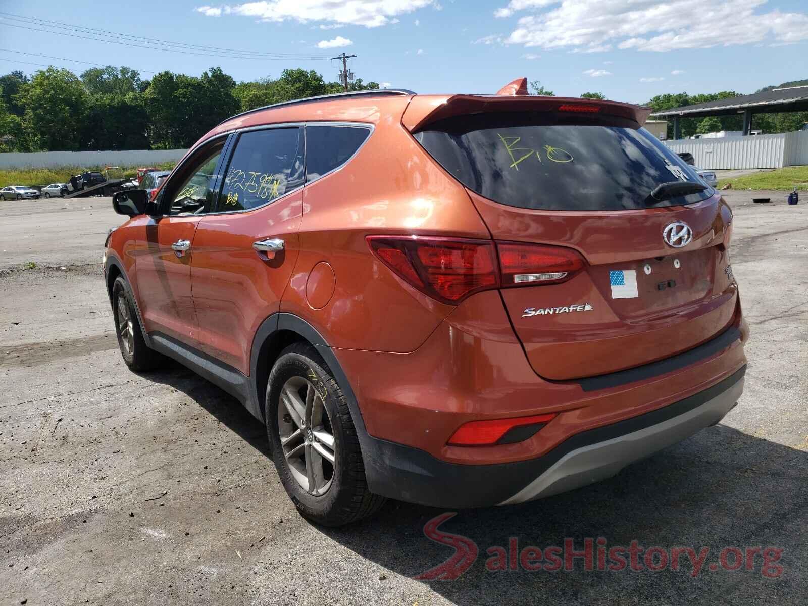 5XYZUDLBXHG487827 2017 HYUNDAI SANTA FE