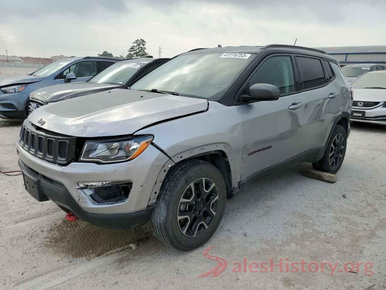 3C4NJDDB6KT740017 2019 JEEP COMPASS