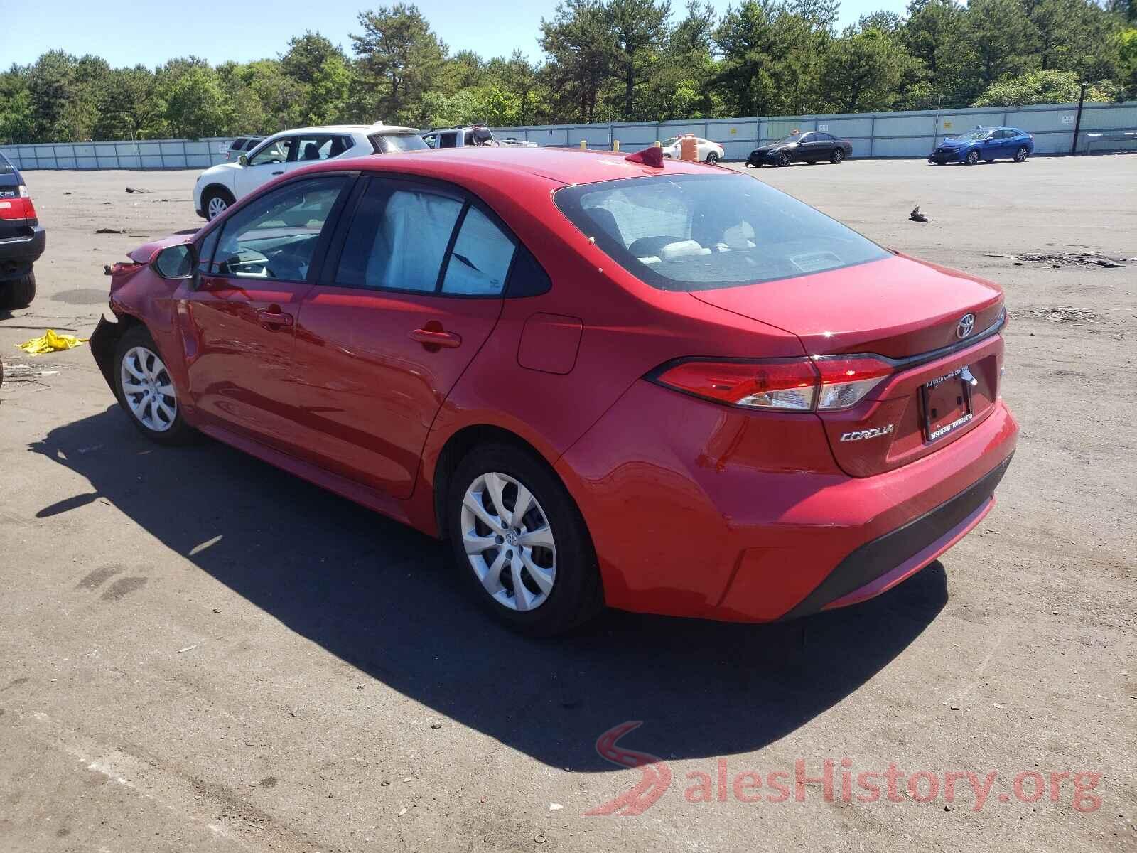 5YFEPMAE6MP187663 2021 TOYOTA COROLLA