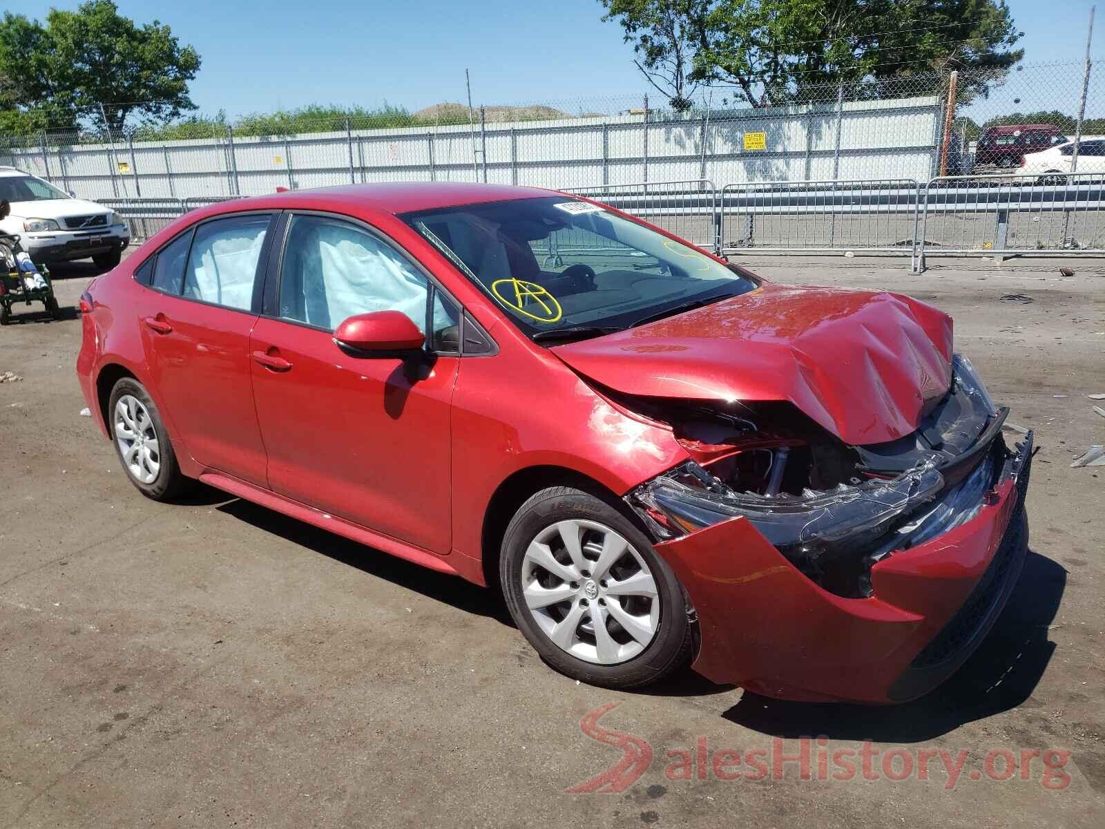 5YFEPMAE6MP187663 2021 TOYOTA COROLLA