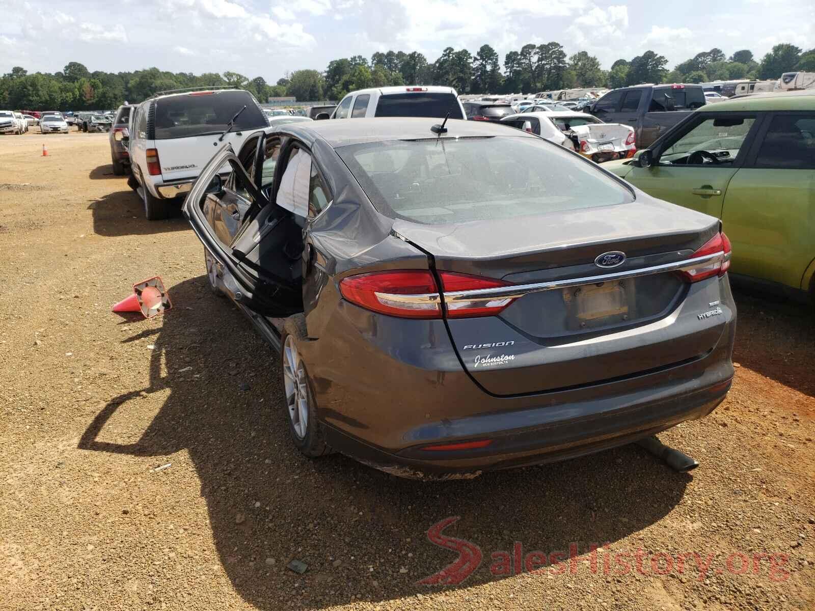 3FA6P0LU4HR357834 2017 FORD FUSION