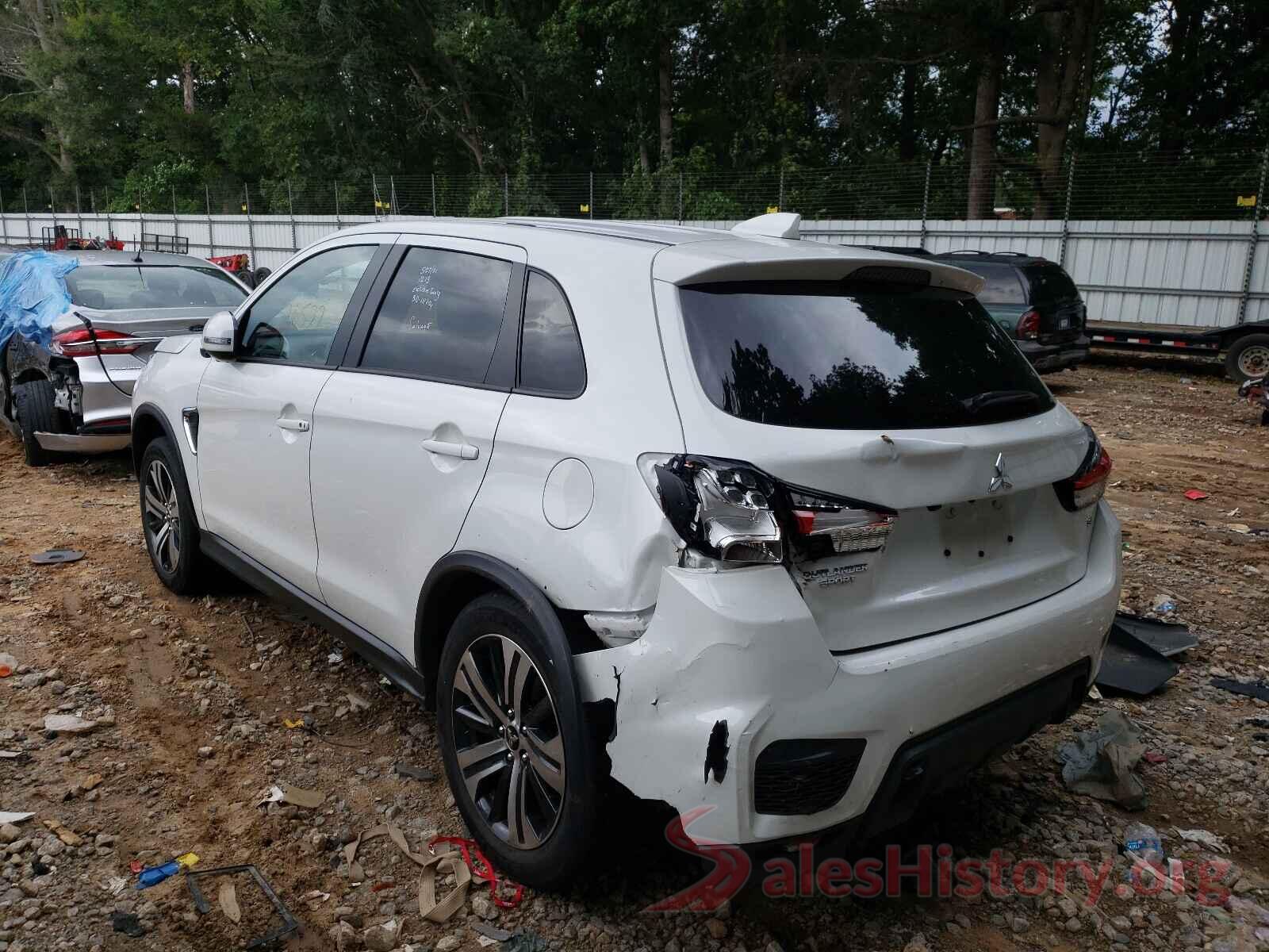 JA4AR3AU8LU017990 2020 MITSUBISHI OUTLANDER