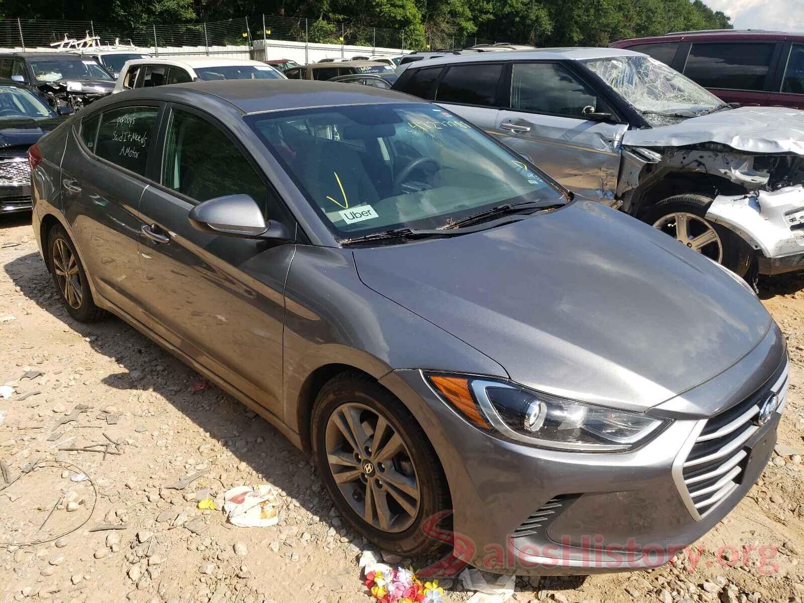 5NPD84LF4JH239587 2018 HYUNDAI ELANTRA