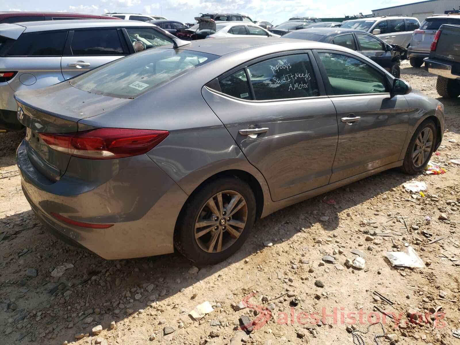 5NPD84LF4JH239587 2018 HYUNDAI ELANTRA