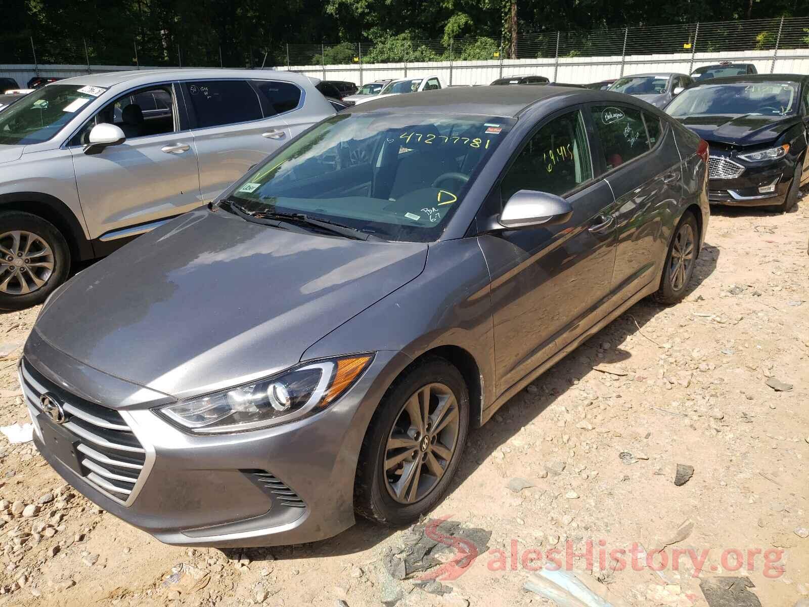 5NPD84LF4JH239587 2018 HYUNDAI ELANTRA