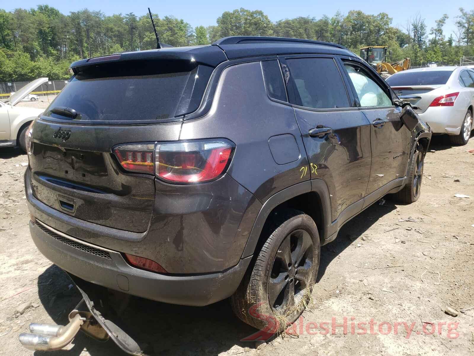 3C4NJDBB0LT256493 2020 JEEP COMPASS