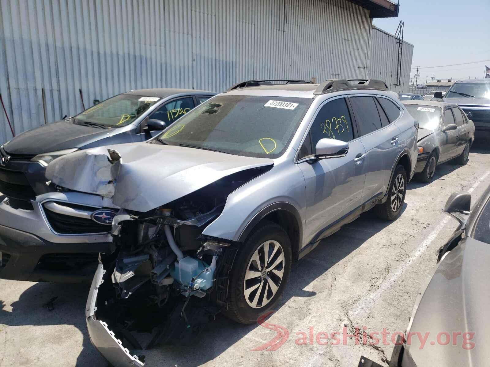 4S4BTAEC3L3113870 2020 SUBARU OUTBACK