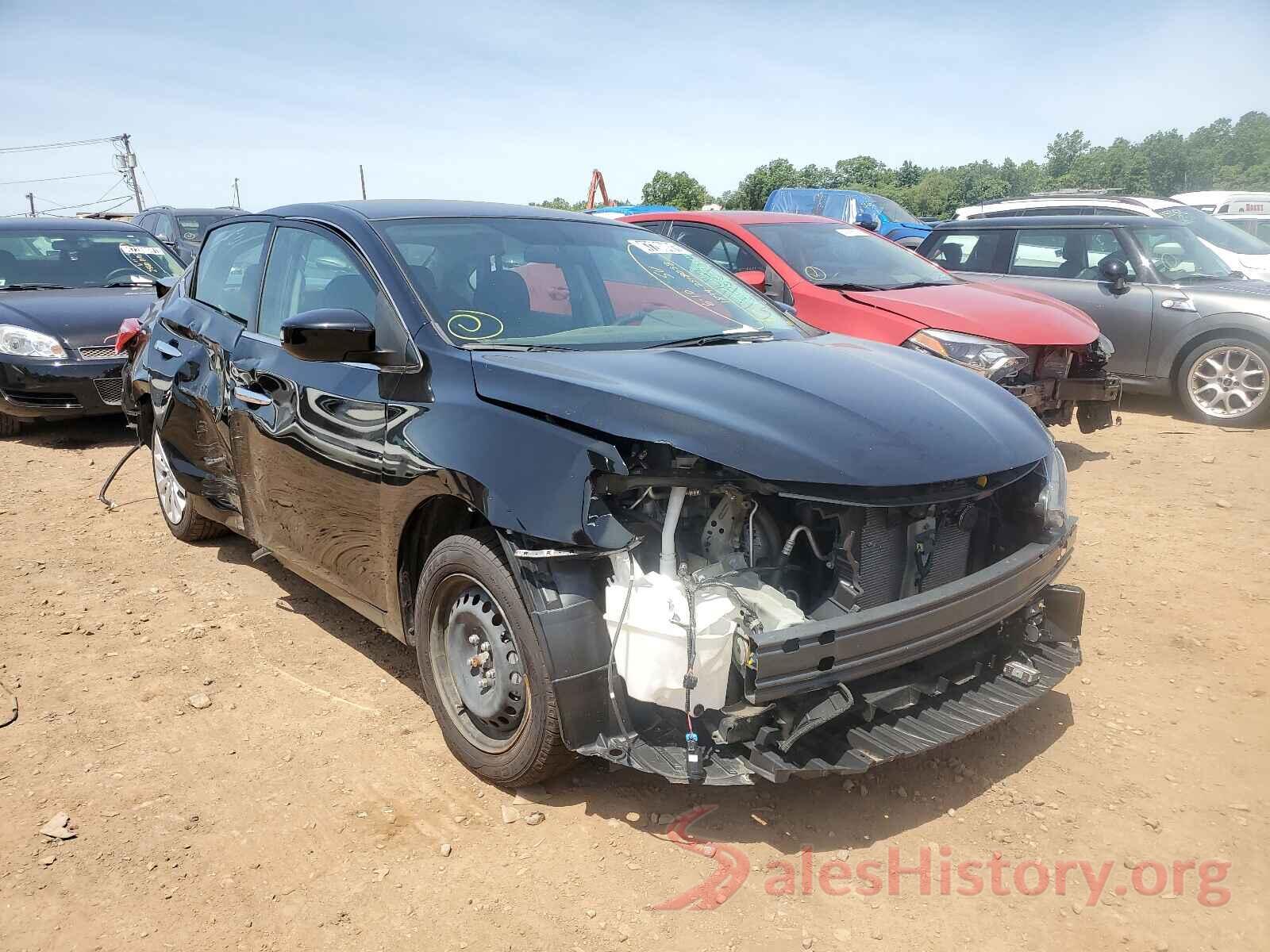 3N1AB7AP5KY338945 2019 NISSAN SENTRA