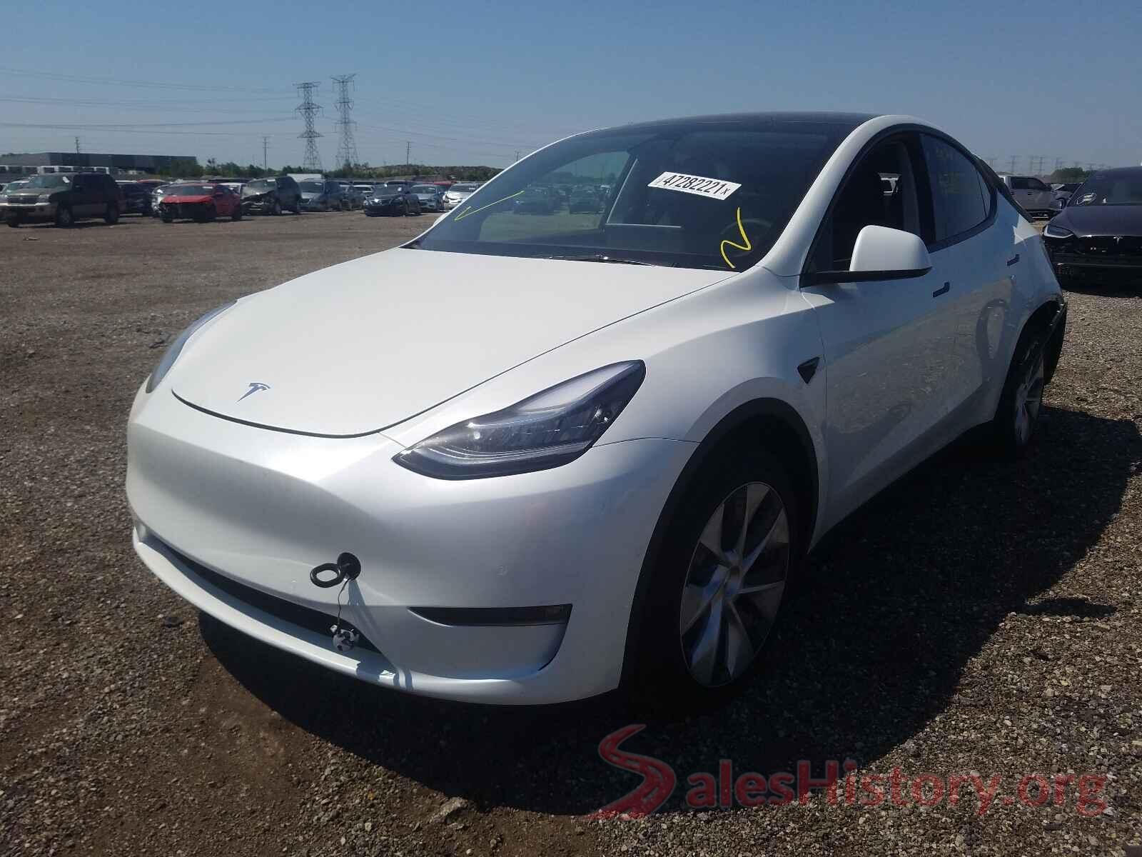 5YJYGDEE0MF191176 2021 TESLA MODEL Y