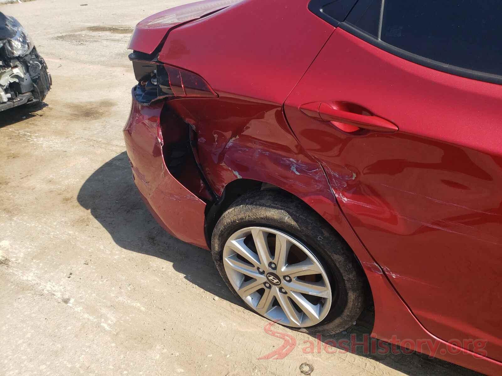 KMHDH4AE8GU518710 2016 HYUNDAI ELANTRA