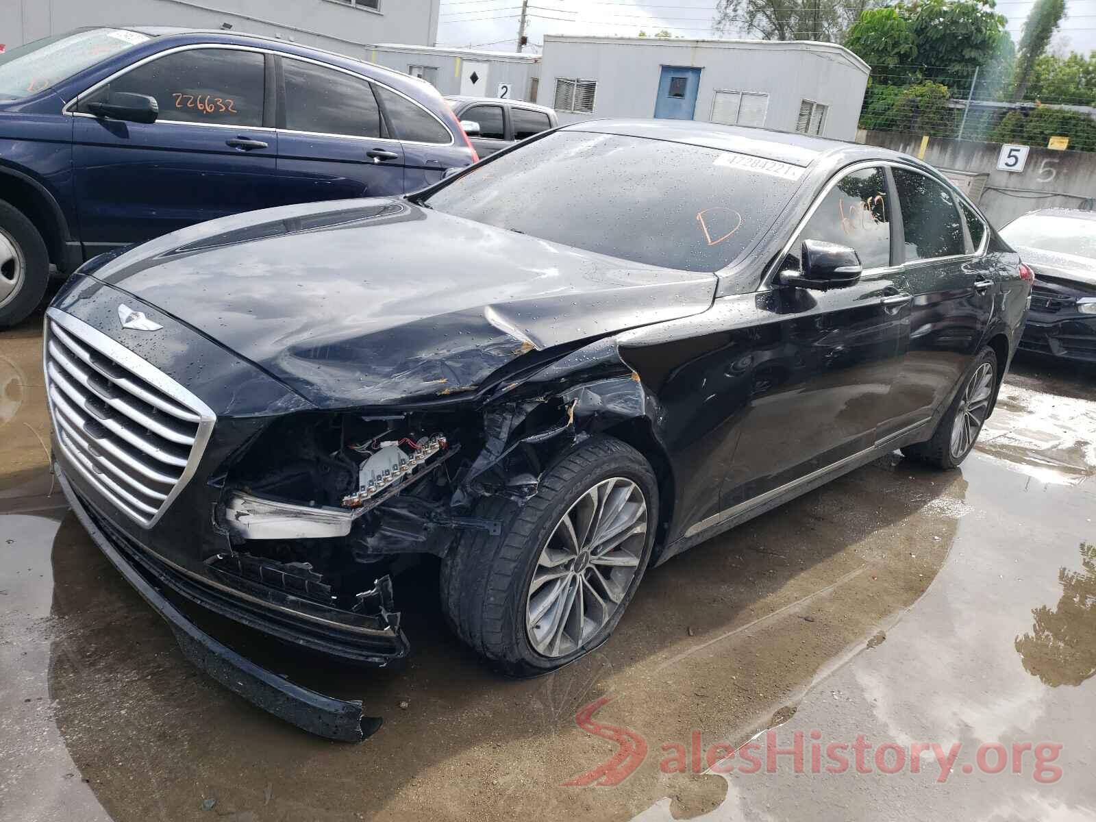 KMHGN4JE6GU108204 2016 HYUNDAI GENESIS