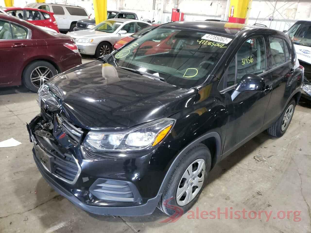 3GNCJKSB7JL161378 2018 CHEVROLET TRAX