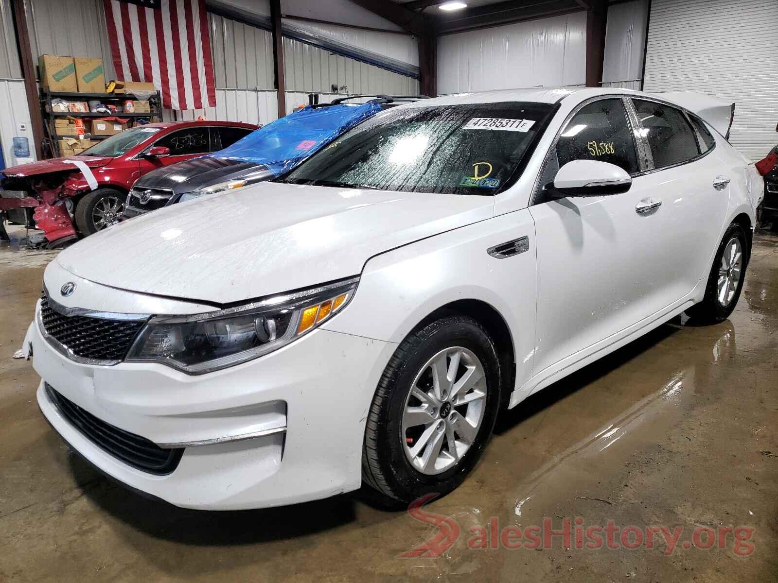 KNAGT4L37G5093550 2016 KIA OPTIMA