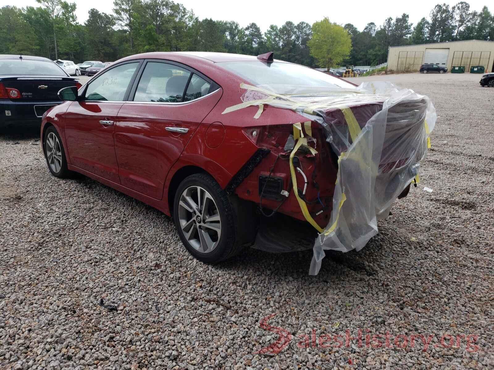 KMHD84LF4HU263478 2017 HYUNDAI ELANTRA