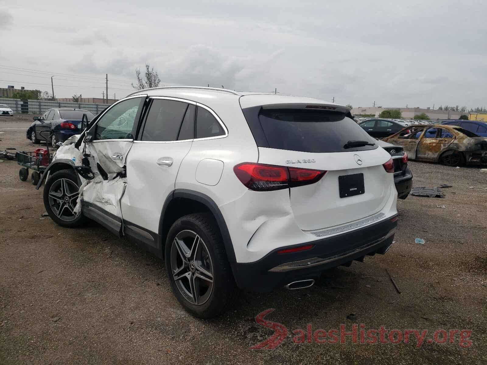 W1N4N4GB8MJ220738 2021 MERCEDES-BENZ GLA-CLASS