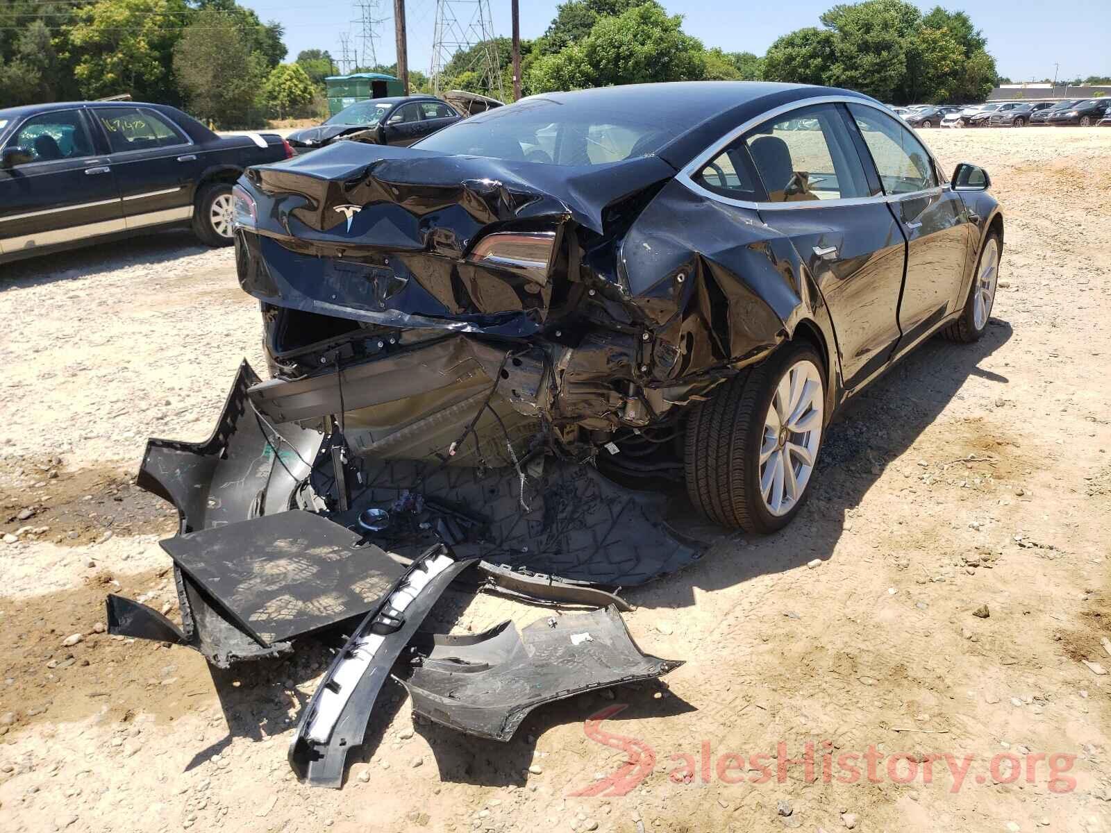 5YJ3E1EA3JF017528 2018 TESLA MODEL 3