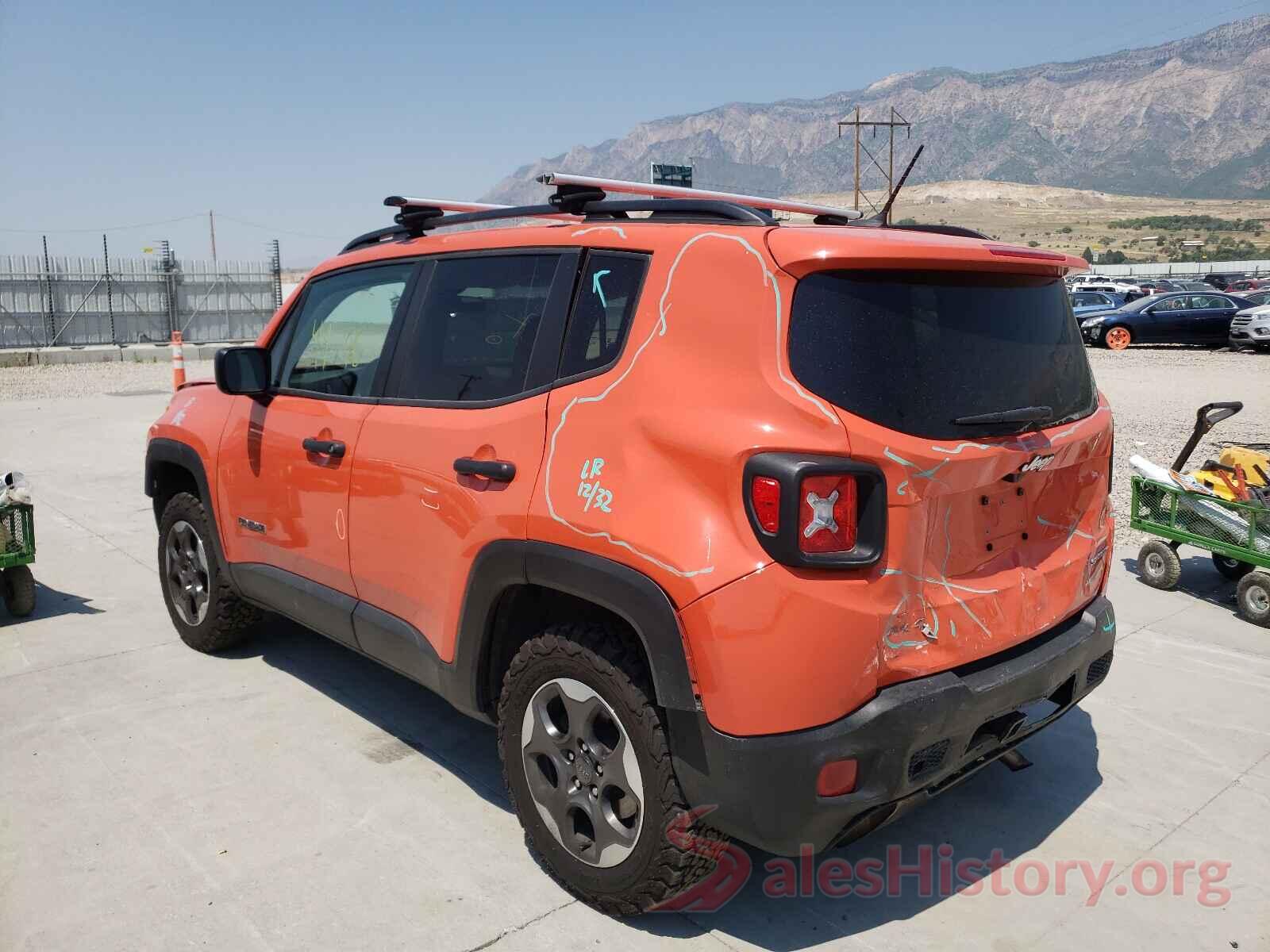 ZACCJBAB2HPF97051 2017 JEEP RENEGADE