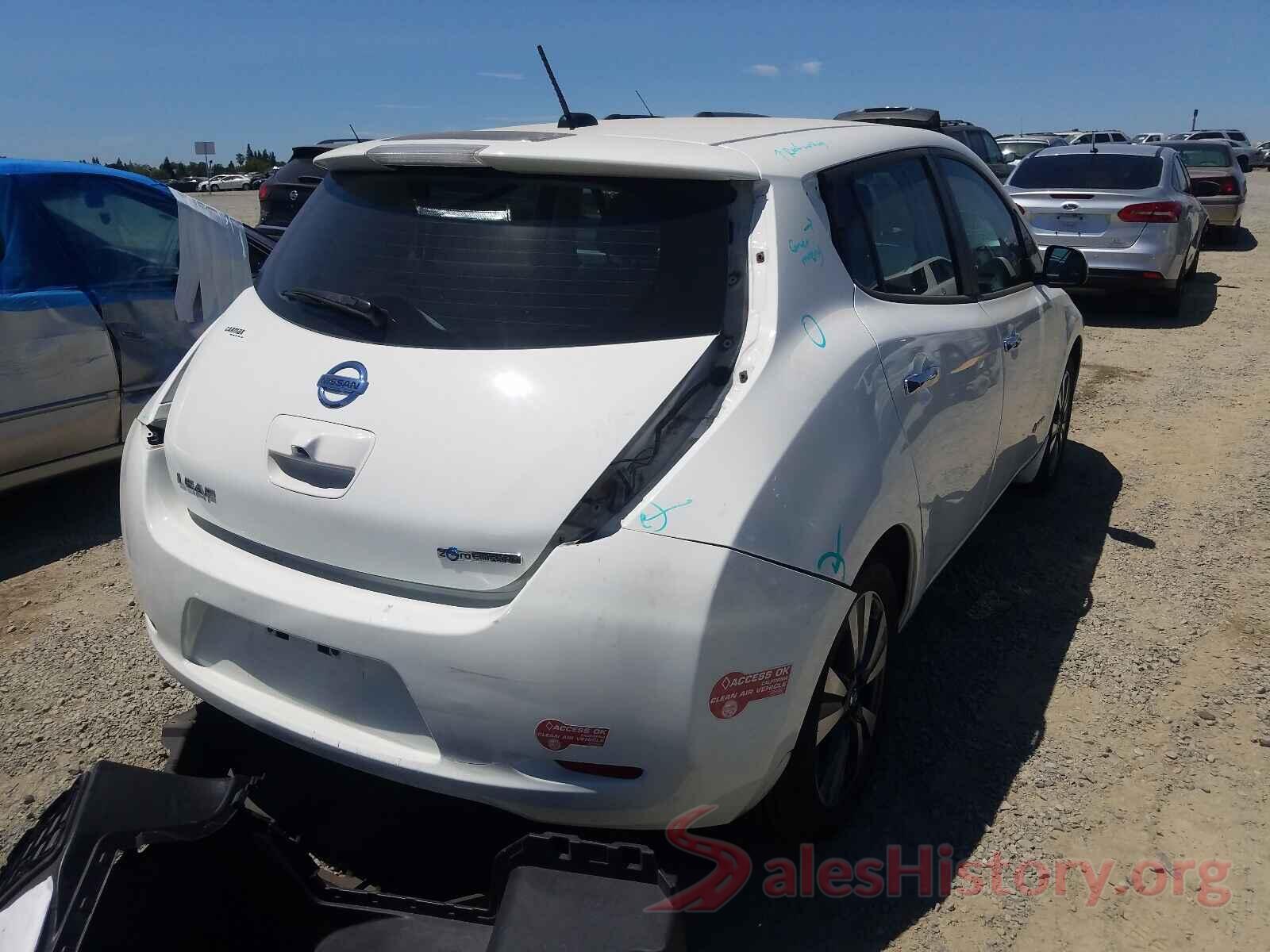 1N4BZ0CP9GC310900 2016 NISSAN LEAF