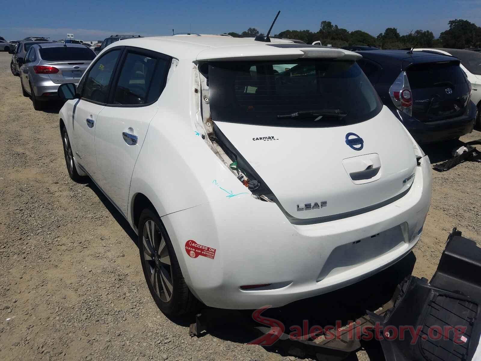 1N4BZ0CP9GC310900 2016 NISSAN LEAF