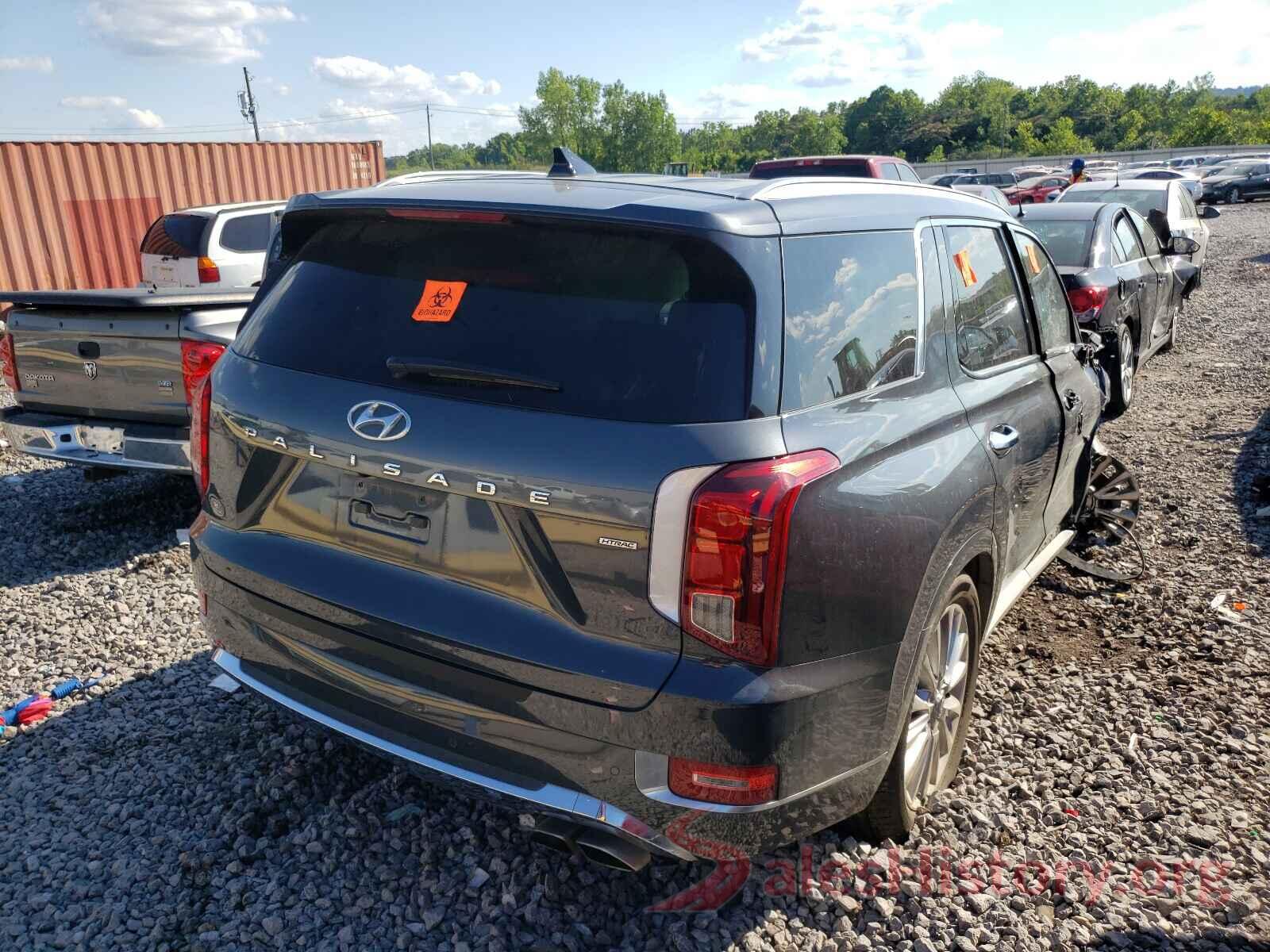 KM8R5DHE1LU076383 2020 HYUNDAI PALISADE