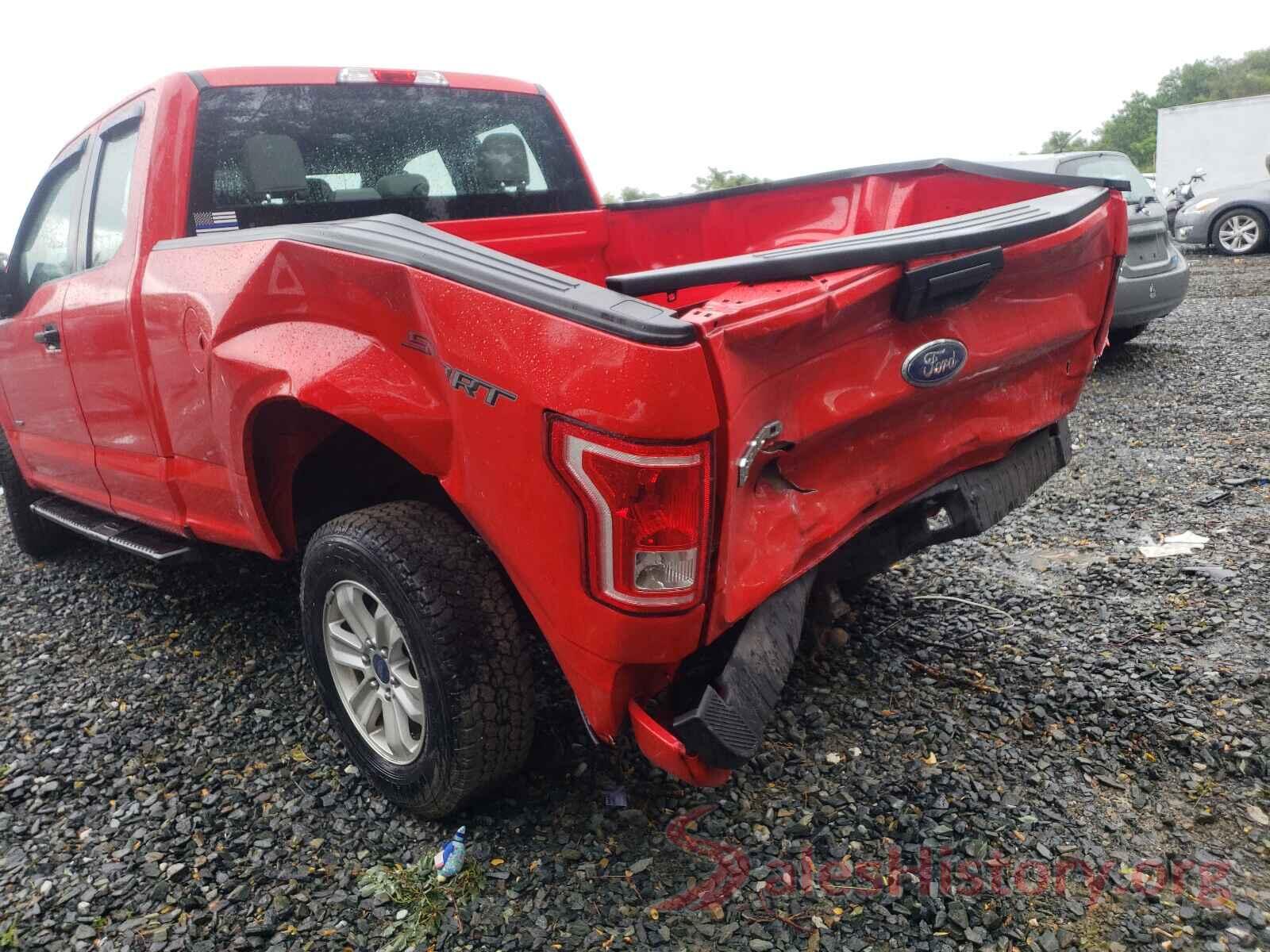 1FTEX1CP0HKD38899 2017 FORD F150