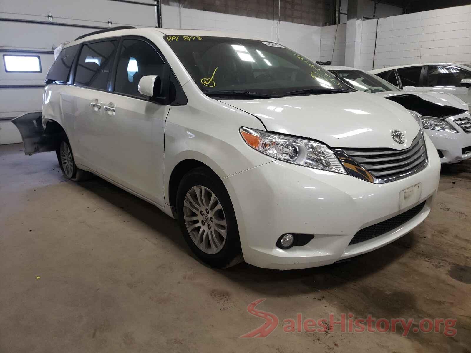 5TDYZ3DC3HS847506 2017 TOYOTA SIENNA