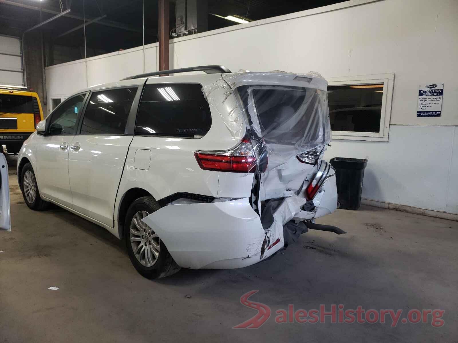 5TDYZ3DC3HS847506 2017 TOYOTA SIENNA