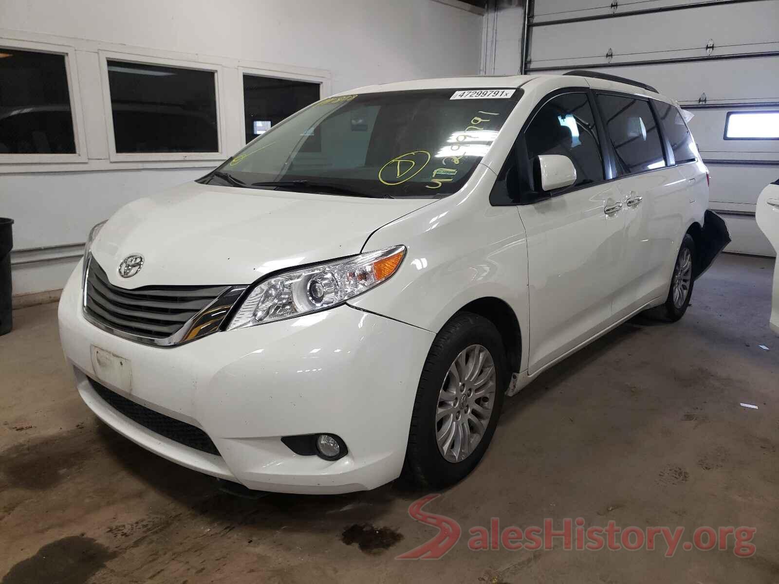 5TDYZ3DC3HS847506 2017 TOYOTA SIENNA