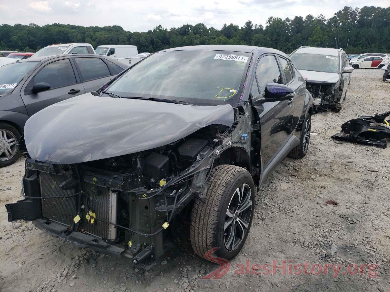 JTNKHMBX4L1076284 2020 TOYOTA C-HR