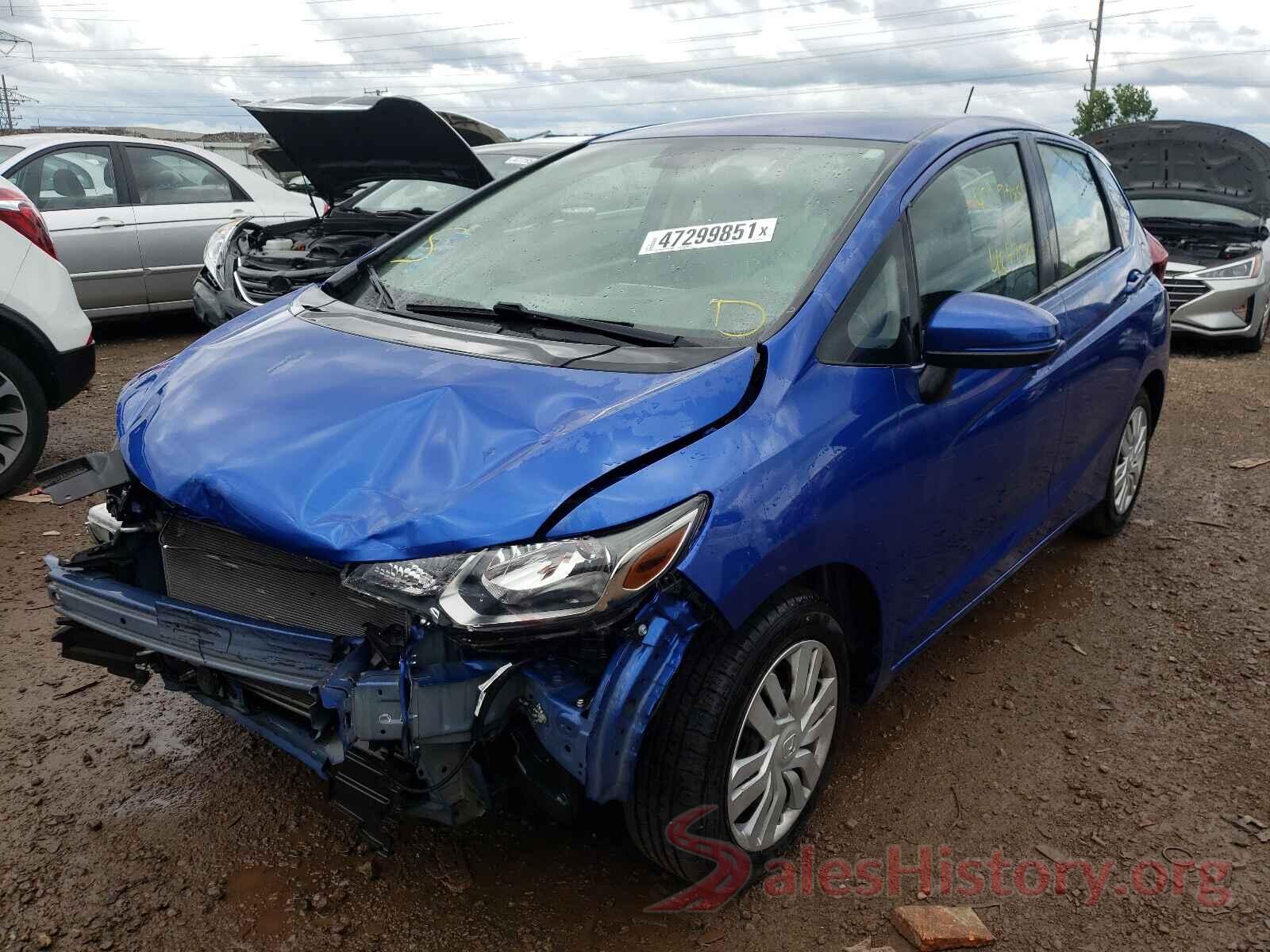 JHMGK5H54GX003909 2016 HONDA FIT