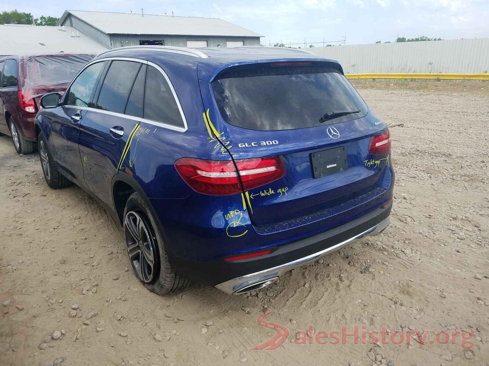 WDC0G4KB5KV192842 2019 MERCEDES-BENZ GLC-CLASS