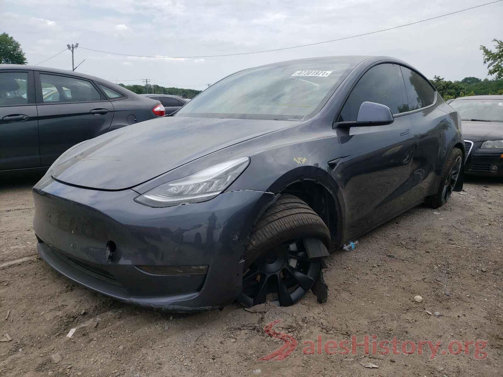 5YJYGDEE8MF084327 2021 TESLA MODEL Y